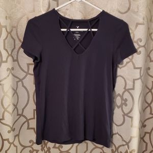 Ribbed Soft & Sexy AEO top